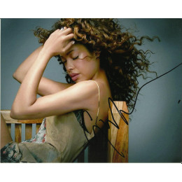 GINA TORRES SIGNED SEXY 10X8 PHOTO (1)