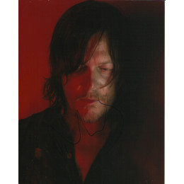 NORMAN REEDUS SIGNED THE WALKING DEAD 8X10 PHOTO (4)