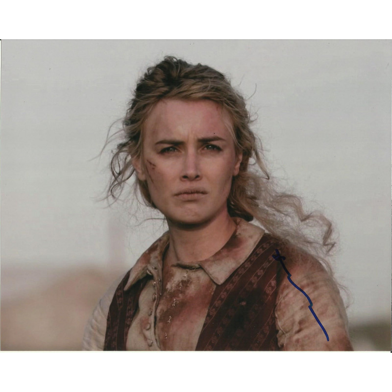 DOMINIQUE McELLIGOTT SIGNED HELL ON WHEELS 10X8 PHOTO (3)