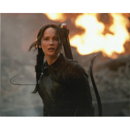 JENNIFER LAWRENCE SIGNED THE HUNGER GAMES 8X10 PHOTO (8)