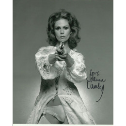 JOANNA LUMLEY SIGNED SEXY THE NEW AVENGERS 10X8 PHOTO (5)