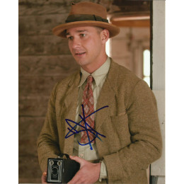 SHIA LaBEOUF SIGNED THE GREATEST GAME EVER PLAYED 8X10 PHOTO (2)