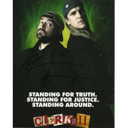KEVIN SMITH SIGNED CLERKS 8X10 PHOTO (1) 