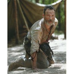 ANDREW LINCOLN SIGNED THE WALKING DEAD 8X10 PHOTO (9)