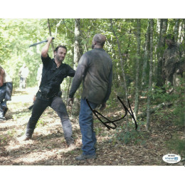 ANDREW LINCOLN SIGNED THE WALKING DEAD 8X10 PHOTO (10) ALSO ACOA