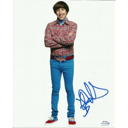 SIMON HELBERG SIGNED THE BIG BANG THEORY 8X10 PHOTO (4) ALSO ACOA CERTIFIED