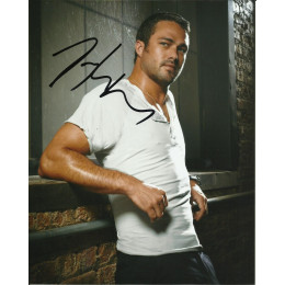TAYLOR KINNEY SIGNED CHICAGO FIRE 8X10 PHOTO (3) 