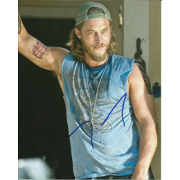 TRAVIS FIMMEL SIGNED BAYTOWN OUTLAWS 8X10 PHOTO (1)