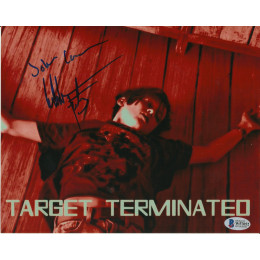 EDWARD FURLONG SIGNED TERMINATOR 8X10 PHOTO (5) ALSO CHARACTER NAME AND BECKETTS 