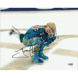 JON HEDER SIGNED BLADES OF GLORY 8X10 PHOTO ALSO PSA/DNA