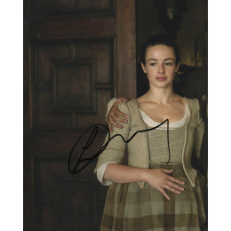 LAURA DONNELLY SIGNED SEXY OUTLANDER 8X10 PHOTO (4)
