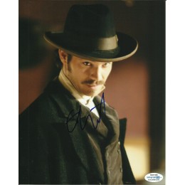 TIMOTHY OLYPHANT SIGNED DEADWOOD 8X10 PHOTO (1)  also ACOA certified