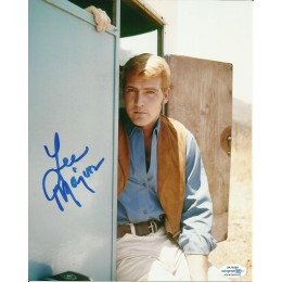 LEE MAJORS SIGNED YOUNG 8X10 PHOTO  ALSO ACOA CERTIFIED