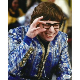 MIKE MYERS SIGNED AUSTIN POWERS 8X10 PHOTO ALSO ACOA CERTIFIED