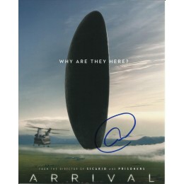 AMY ADAMS SIGNED ARRIVAL 10X8 PHOTO