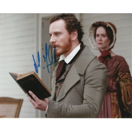 MICHAEL FASSBENDER SIGNED 12 YEARS A SLAVE 8X10 PHOTO
