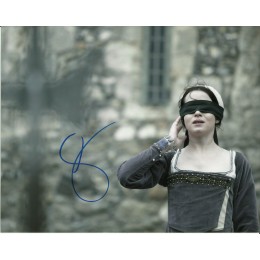 CLAIRE FOY SIGNED WOLF HALL10X8 PHOTO (2)