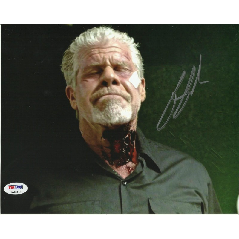 RON PERLMAN SIGNED SONS OF ANARCHY 8X10 PHOTO (1) PSA/DNA COA