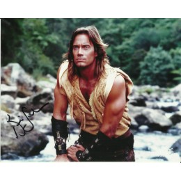 KEVIN SORBO SIGNED HERCULES 8X10 PHOTO (1)