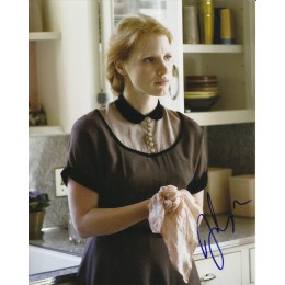 JESSICA CHASTAIN SIGNED THE HELP 10X8 PHOTO 